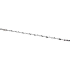 Guhring - 1/4" 2-Flute Solid Carbide Extra Length Drill Bit - Benchmark Tooling