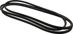 Browning - Section BX, 21/32" Wide, 161" Outside Length, Gripnotch V-Belt - Rubber Compound, Gripnotch, No. BX158 - Benchmark Tooling