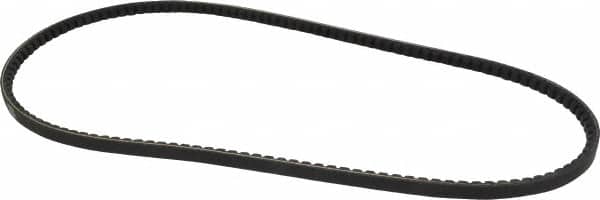 Browning - Section AX, 1/2" Wide, 48" Outside Length, Gripnotch V-Belt - Rubber Compound, Gripnotch, No. AX46 - Benchmark Tooling