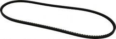 Browning - Section AX, 1/2" Wide, 50" Outside Length, Gripnotch V-Belt - Rubber Compound, Gripnotch, No. AX48 - Benchmark Tooling