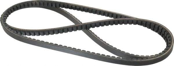 Browning - Section AX, 1/2" Wide, 68" Outside Length, Gripnotch V-Belt - Rubber Compound, Gripnotch, No. AX66 - Benchmark Tooling