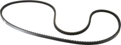 Browning - Section AX, 1/2" Wide, 70" Outside Length, Gripnotch V-Belt - Rubber Compound, Gripnotch, No. AX68 - Benchmark Tooling