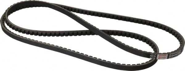 Browning - Section AX, 1/2" Wide, 77" Outside Length, Gripnotch V-Belt - Rubber Compound, Gripnotch, No. AX75 - Benchmark Tooling