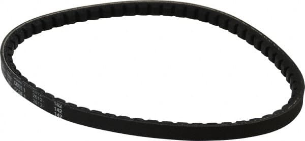 Browning - Section AX, 1/2" Wide, 25" Outside Length, Gripnotch V-Belt - Rubber Compound, Gripnotch, No. AX23 - Benchmark Tooling