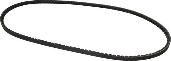 Browning - Section AX, 1/2" Wide, 51" Outside Length, Gripnotch V-Belt - Rubber Compound, Gripnotch, No. AX49 - Benchmark Tooling