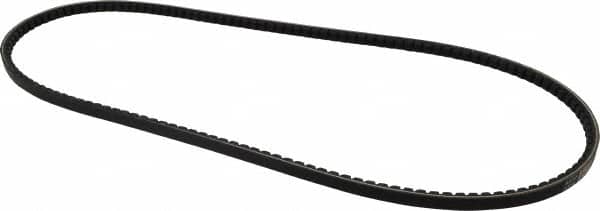 Browning - Section AX, 1/2" Wide, 52" Outside Length, Gripnotch V-Belt - Rubber Compound, Gripnotch, No. AX50 - Benchmark Tooling