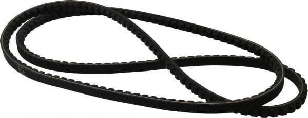 Browning - Section AX, 1/2" Wide, 69" Outside Length, Gripnotch V-Belt - Rubber Compound, Gripnotch, No. AX67 - Benchmark Tooling