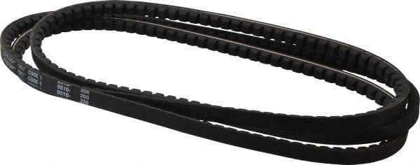 Browning - Section AX, 1/2" Wide, 94" Outside Length, Gripnotch V-Belt - Rubber Compound, Gripnotch, No. AX92 - Benchmark Tooling