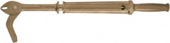 Ampco - 18" OAL Nail Puller - 1/4" Wide, Nickel Aluminum Bronze - Benchmark Tooling