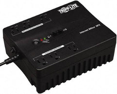 Tripp-Lite - 15 Amp, 350 VA, Flat Pack Mount Standby Backup Uninterruptible Power Supply - Backup 3 min with Full Load & 10 min with Half Load, 120 VAC Input & Output, 180 Watt Output, 1 Phases, 6 Outlets - Benchmark Tooling