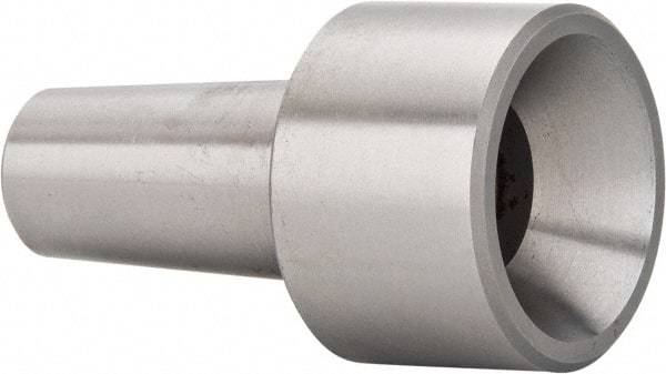 Riten - 5MT Taper, 3/4 to 1-1/2" Point Diam, Hardened Tool Steel Lathe Female Point - 1-1/4" OAL - Benchmark Tooling