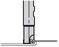 Kennametal - XPMT150412 Grade KC520M Carbide Milling Insert - Benchmark Tooling