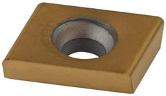 Kennametal - CDE322 Grade KC725M Carbide Milling Insert - TiN/TiCN/TiN Finish, 0.15" Thick, 0.8mm Corner Radius - Benchmark Tooling