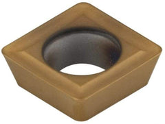 Kennametal - SDMT322 Grade KC725M Carbide Milling Insert - TiN/TiCN/TiN Finish, 0.1252" Thick, 0.3752" Inscribed Circle, 0.8mm Corner Radius - Benchmark Tooling