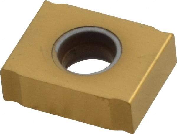 Kennametal - LNEU1240 Grade KC725M Carbide Milling Insert - TiN/TiCN/TiN Finish, 0.1575" Thick, 0.3mm Corner Radius - Benchmark Tooling