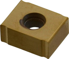 Kennametal - LNEU1255 Grade KC725M Carbide Milling Insert - TiN/TiCN/TiN Finish, 0.2165" Thick, 0.4mm Corner Radius - Benchmark Tooling