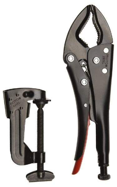 Proto - 4 Piece Locking Plier Set - Comes in Plastic Pouch - Benchmark Tooling