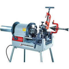 Rothenberger - Pipe Threading Machines Maximum Pipe Size Capacity (Inch): 4 Minimum Pipe Size Capacity (Inch): 1/2 - Benchmark Tooling