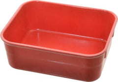 LEWISBins+ - 300 Lb Load Capacity Red Fiberglass Tote Container - Stacking, Nesting, 6.3" Long x 4.9" Wide x 2.1" High - Benchmark Tooling