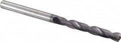 Value Collection - 5/16" 140° Point Solid Carbide Jobber Drill - TiAlN Finish, Spiral Flute, Straight Shank, Right Hand Cut, 2-33/64" Flute Length, 4-41/64" OAL - Benchmark Tooling