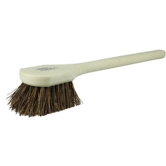 20″ Utility Scrub Brush, Palmyra Fill, Long Handle, Foam Block - Benchmark Tooling