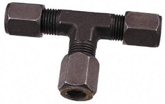 Parker - Metal Flareless Bite Tube Union Tee - 3/16 NPTF - Benchmark Tooling