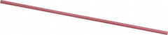 Value Collection - Round, Synthetic Ruby, Midget Finishing Stick - 50mm Long x 1mm Wide, Fine Grade - Benchmark Tooling
