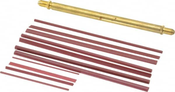 Value Collection - 12 Piece Synthetic Ruby Stone Kit - Fine - Benchmark Tooling