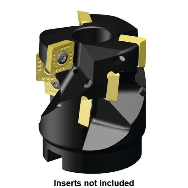 Kennametal - 2" Cut Diam, 3/4" Arbor Hole Diam, Indexable Square-Shoulder Face Mill - Benchmark Tooling