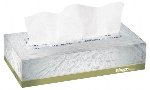 Kleenex - Flat Box of White Facial Tissues - 2 Ply - Benchmark Tooling