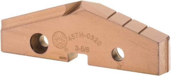 Allied Machine and Engineering - 3-5/8" Diam x 7/16" Thick, Seat Code 7, 144° Included Angle Spade Drill Insert - AM200 Coated, Cobalt, Grade Super Cobalt, Series GEN2 T-A - Benchmark Tooling