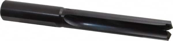 Allied Machine and Engineering - Series 2.5, 1-3/16 to 1-3/8" Diam, 1-1/4" Diam Straight Shank, Straight Flute Spade Drill - 5-3/8" Max Depth, 6-41/64" Body Length, 10" OAL, Intermediate Length, Through Coolant - Benchmark Tooling