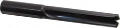 Allied Machine and Engineering - Series 2.5, 1-3/16 to 1-3/8" Diam, 1-1/4" Diam Straight Shank, Straight Flute Spade Drill - 5-3/8" Max Depth, 6-41/64" Body Length, 10" OAL, Intermediate Length, Through Coolant - Benchmark Tooling