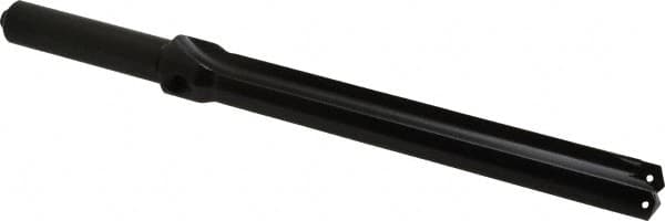 Allied Machine and Engineering - Series 1.5, 55/64 to 15/16" Diam, 3/4" Diam Straight Shank, Straight Flute Spade Drill - 6-5/8" Max Depth, 8-1/64" Body Length, 10-7/8" OAL, Standard Length, Through Coolant - Benchmark Tooling