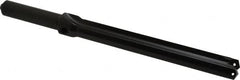 Allied Machine and Engineering - Series 1.5, 55/64 to 15/16" Diam, 3/4" Diam Straight Shank, Straight Flute Spade Drill - 6-5/8" Max Depth, 8-1/64" Body Length, 10-7/8" OAL, Standard Length, Through Coolant - Benchmark Tooling