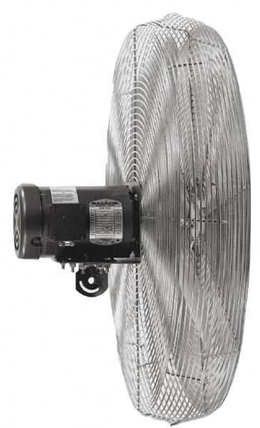 TPI - 30" Blade, 1/4 hp, 5500-7000 CFM, Industrial Circulation Fan - Fan Head Only, 120/240 Volts, 2.6 Amps, 2 Speed - Benchmark Tooling