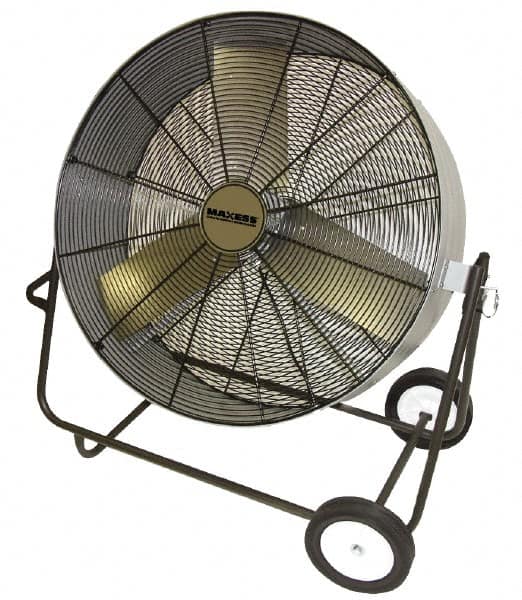 TPI - 30" Blade, Direct Drive, 1/4 hp, 4,400 & 3,800 CFM, Floor Style Blower Fan - 2.5 Amps, 120 Volts, 2 Speed, Single Phase - Benchmark Tooling