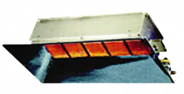 TPI - 9" Long x 9" Wide x 26" High, 208 Volt, Infrared Suspended Heater - Benchmark Tooling