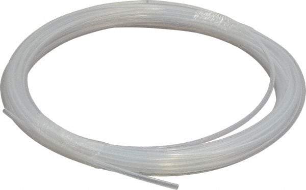 Parker - 1/8" ID x 3/16" OD, 1/32" Wall Thickness, 50' Long, PTFE FEP Tube - Natural, 196 Max psi - Benchmark Tooling