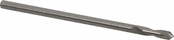 Magafor - 2mm Body Diam, 90°, 1-9/16" OAL, Solid Carbide Spotting Drill - Benchmark Tooling