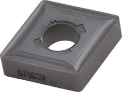 Kennametal - CNMG643 MP Grade KC5010 Carbide Turning Insert - TiAlN Finish, 80° Diamond, 3/4" Inscr Circle, 1/4" Thick, 3/64" Corner Radius - Benchmark Tooling