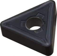 Kennametal - TNMG434 MP Grade KC5010 Carbide Turning Insert - TiAlN Finish, 60° Triangle, 1/2" Inscr Circle, 3/16" Thick, 1/16" Corner Radius - Benchmark Tooling