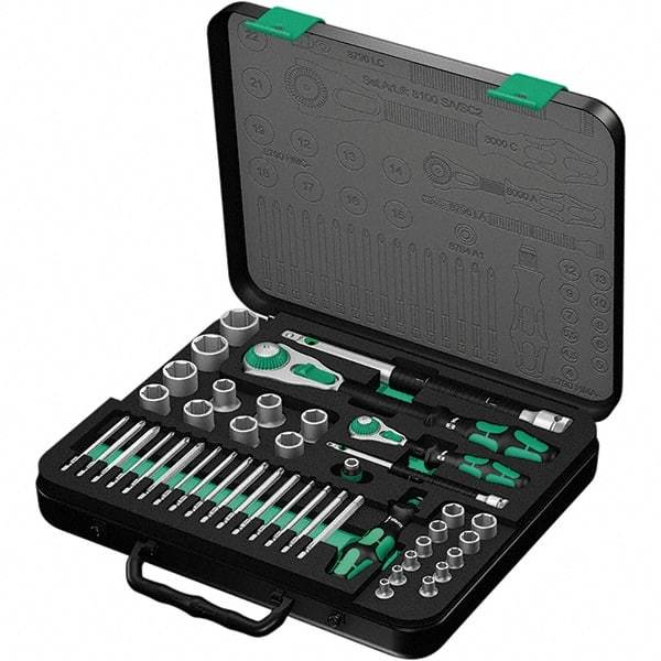 Wera - Socket Sets Measurement Type: Metric Drive Size: 1/4, 1/2 - Benchmark Tooling