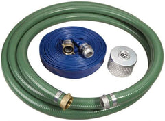 Alliance Hose & Rubber - Suction and Discharge Pump Hose Kits - For Use with 1-1/2 Inch Pumps - Benchmark Tooling