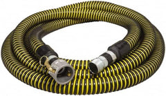 Alliance Hose & Rubber - -40 to 140°F, 1-1/2" Inside x 2.17" Outside Diam, Polyethylene Liquid Suction & Discharge Hose - Benchmark Tooling