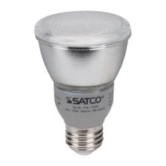 Value Collection - 11 Watt Fluorescent Flood/Spot Medium Screw Lamp - 2,700°K Color Temp, 380 Lumens, PAR20, 10,000 hr Avg Life - Benchmark Tooling