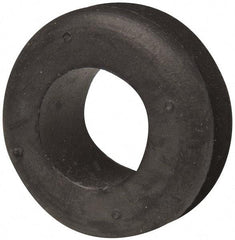 Made in USA - 1-5/16" OD, 11/16" Thick Military Specification Grommet - Buna-N Rubber, 1" Slot Diam x 1/4" Slot Width - Benchmark Tooling