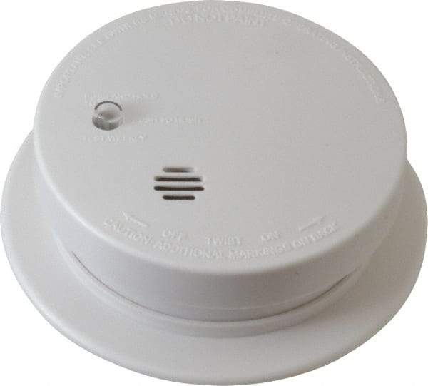 Kidde - 4 Inch Diameter, Smoke Alarm - 85 dB Decibel Rating, 9V Battery Included, Wall or Ceiling Mount, Tamper Resistant - Benchmark Tooling