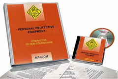 Marcom - Personal Protective Equipment, Multimedia Training Kit - 45 min Run Time CD-ROM, English & Spanish - Benchmark Tooling