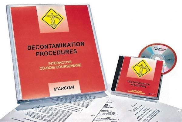 Marcom - Decontamination Procedures, Multimedia Training Kit - 45 min Run Time CD-ROM, English & Spanish - Benchmark Tooling